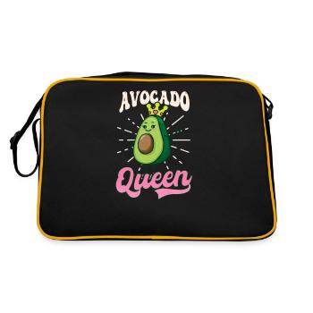 Avocat Avocado Reine - Sac Retro - noir/or - Dos