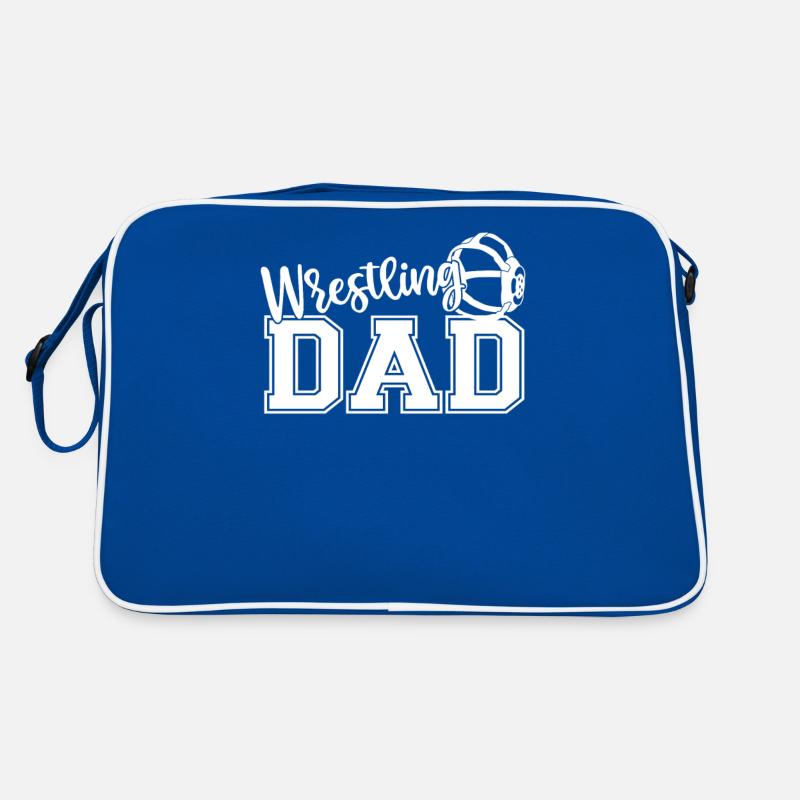 Wrestling Papa Ringkampf Wrestler Ringen Ringer Retro Bag