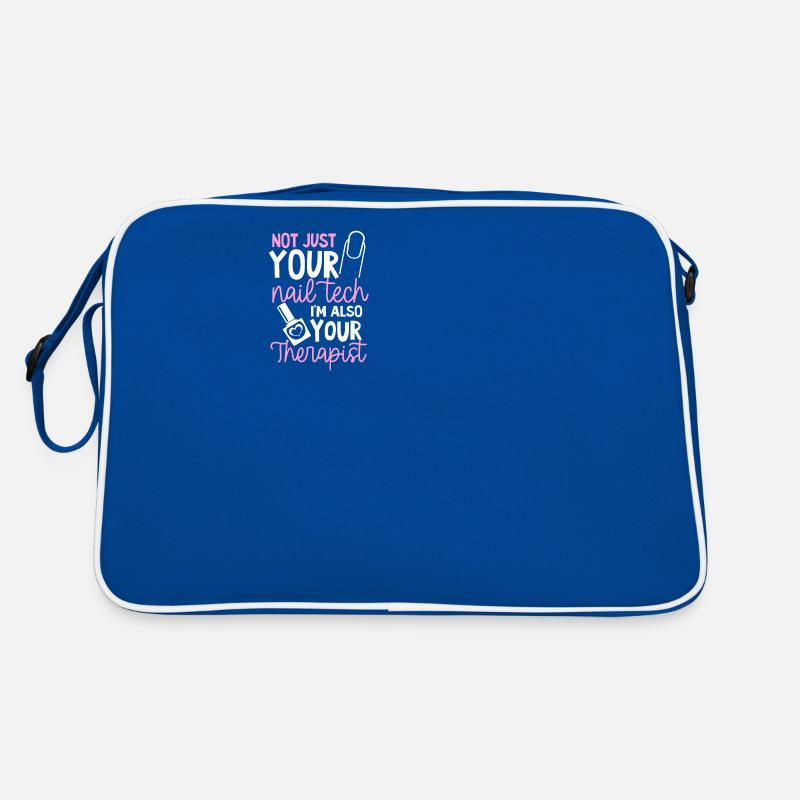 Nail Tech nicht nur Ihr Nail Tech Auch Therapeut Retro Tasche