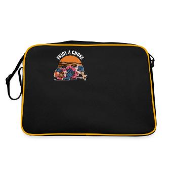 Profitez d’un cadeau Choke Jiu Jitsu - Sac Retro - noir/or - Dos