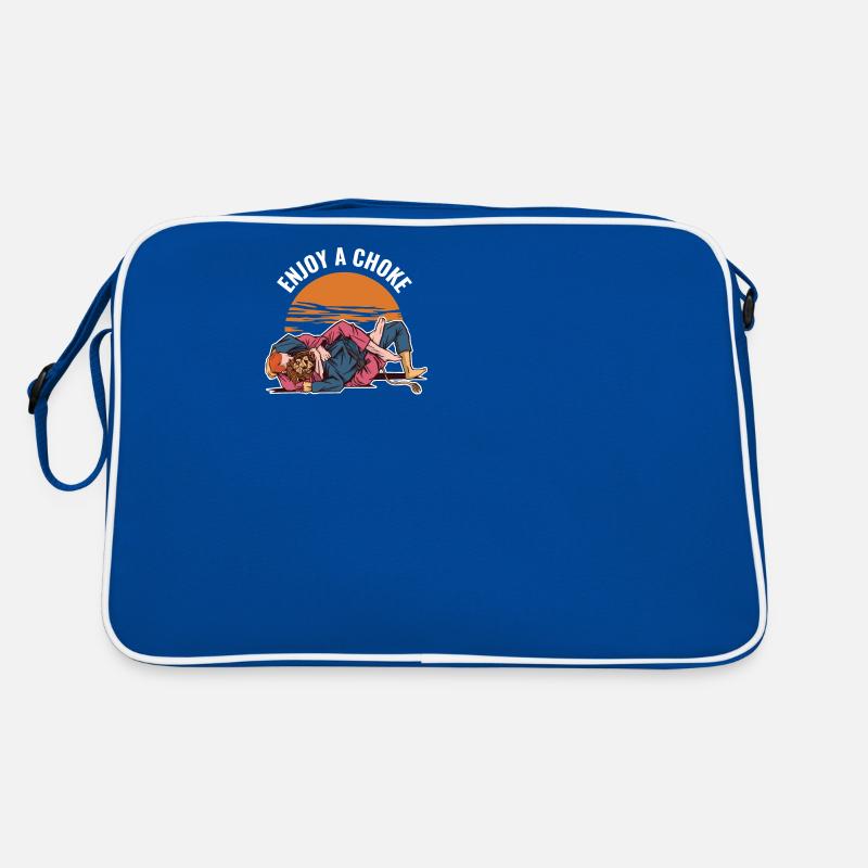 Enjoy A Choke Jiu Jitsu Gift Retro Bag