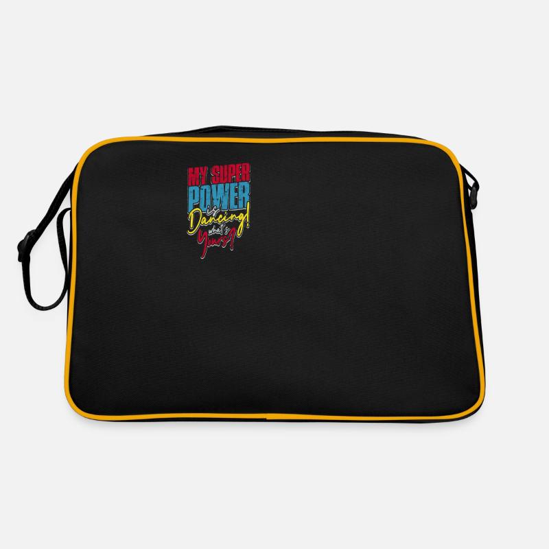 My superpower is dancing What's yours? - salsa Retro Bag