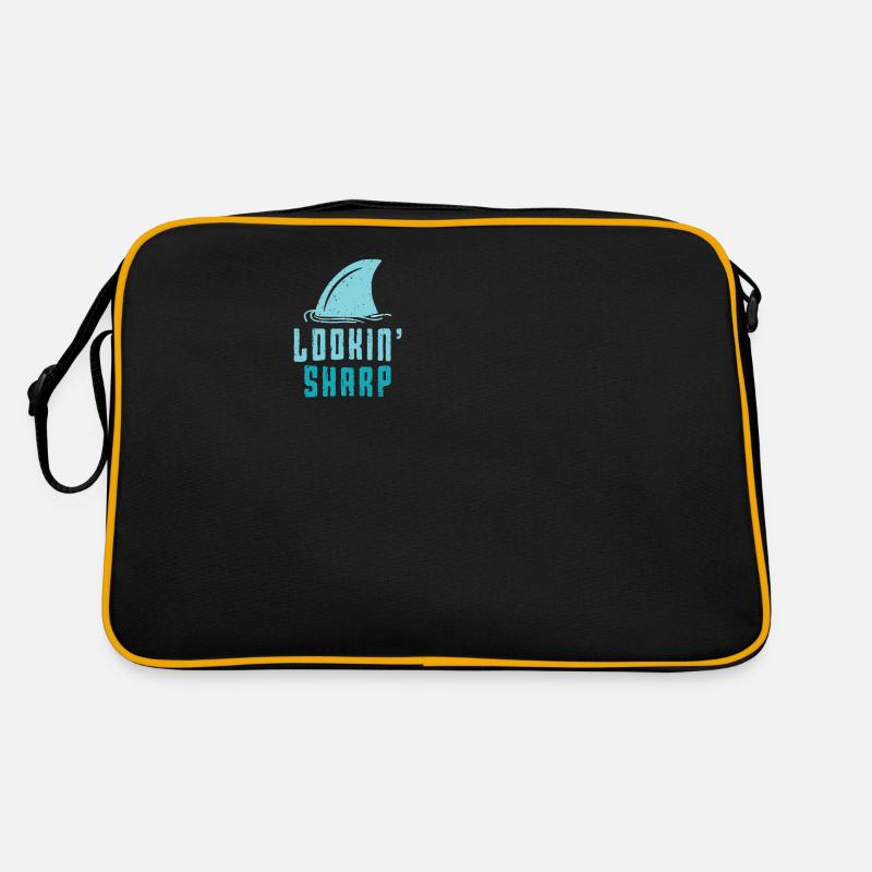 Shark Lookin' Sharp - aquatique Sac Retro