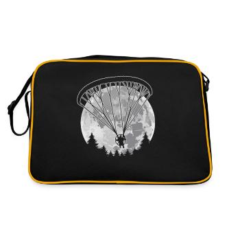 Parapente de parachutisme de pleine lune - Sac Retro - noir/or - Dos