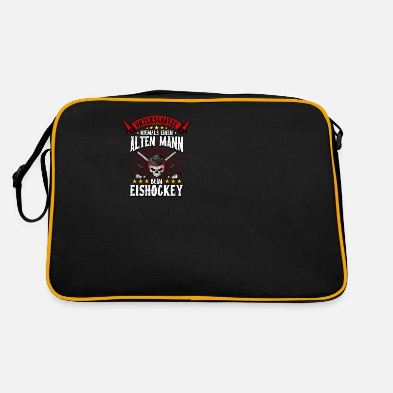 Eishockey Männer Retro Tasche