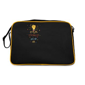 Human Resources Motivational Quota - Retro Bag - black/gold - Back