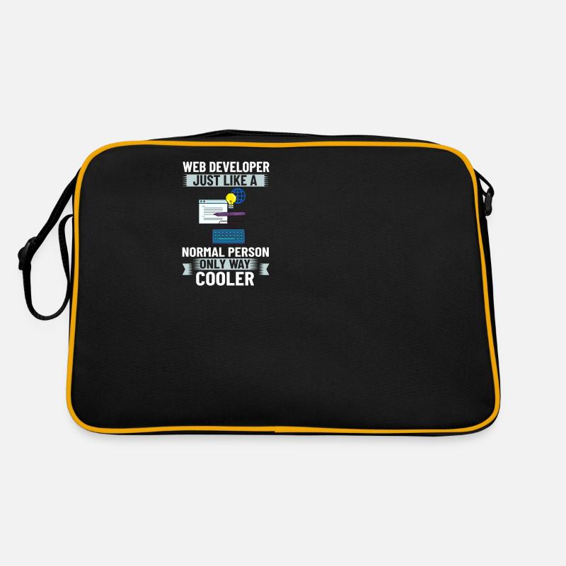 Web Development Web Developer Developer Manager Retro Bag