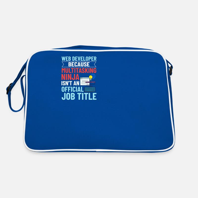 Web Development Web Developer Developer Manager Retro Bag