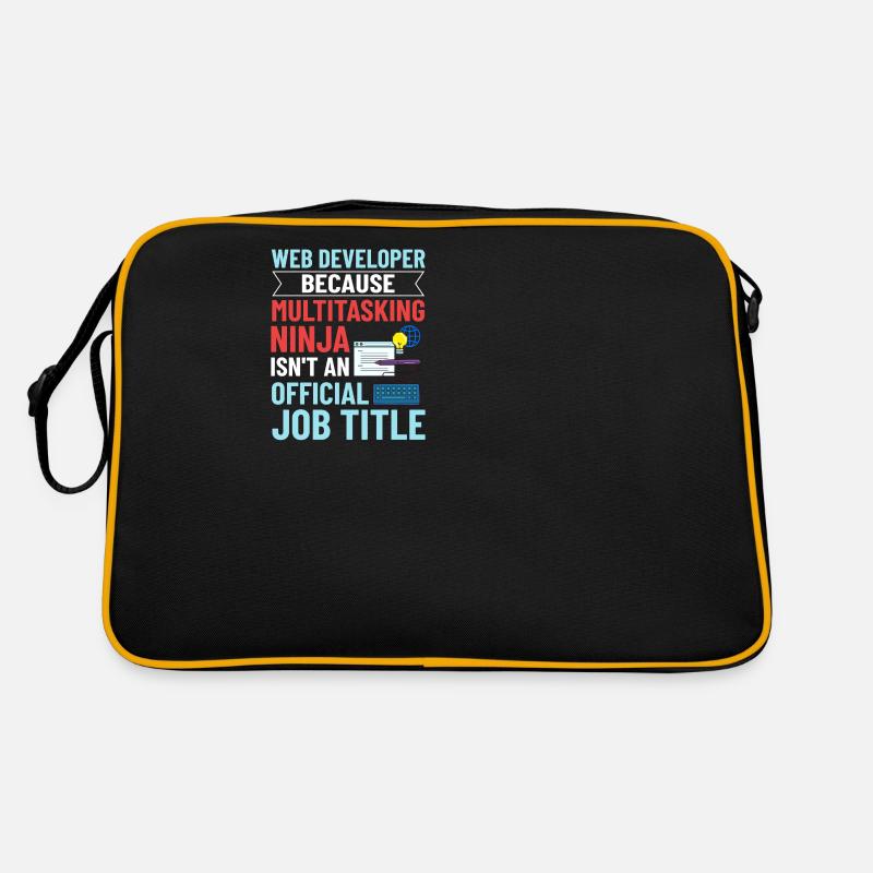 Développeur Web Developer Manager de développement Web Sac Retro
