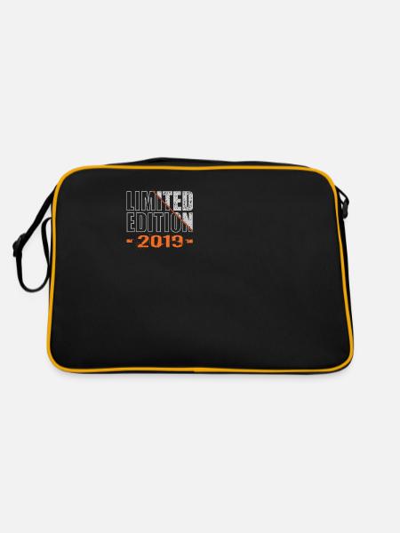 Édition limitée 2019 - Sac Retro - noir/or - Dos