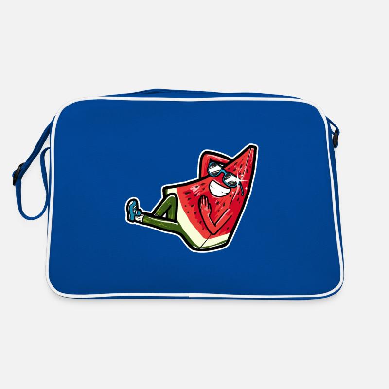 Pastèque avec lunettes de soleil Melon Summer Sac Retro