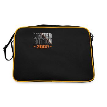 Édition limitée 2009 - Sac Retro - noir/or - Dos