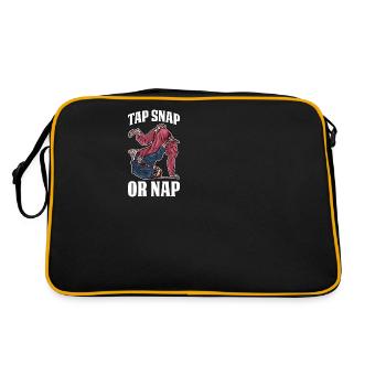 Appuyez sur Snap or Nap Jiu Jitsu Gift - Sac Retro - noir/or - Dos