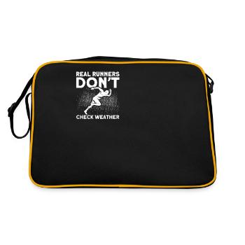 Motivation Streak Running Runner Marathon - Sac Retro - noir/or - Dos