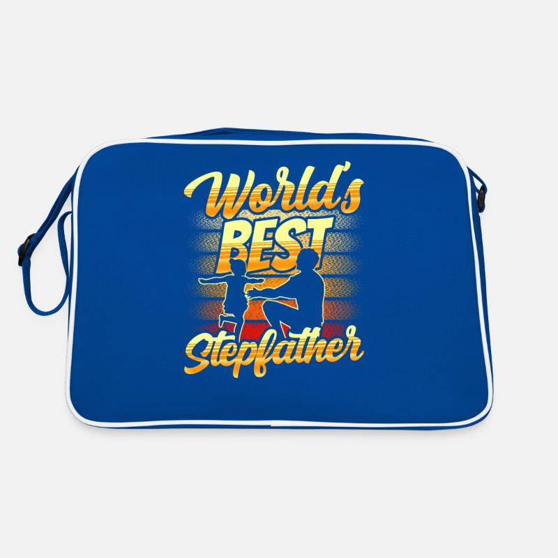 The Best Stepfather in the World Stepdad Stepdad Stepdad Retro Bag