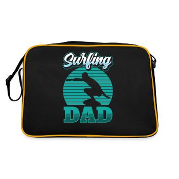 Surf Père Surf Surf Surf Surf Surf - Sac Retro - noir/or - Dos