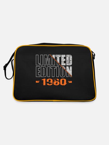 Édition limitée 1960 - Sac Retro - noir/or - Dos