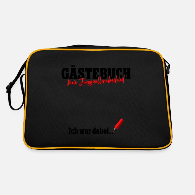 Gästebuch Junggesellinnenabschied Retro Tasche