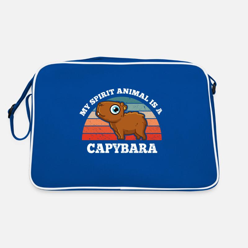 Cochon d’Inde Mon Animal Est Un Capybara Sac Retro