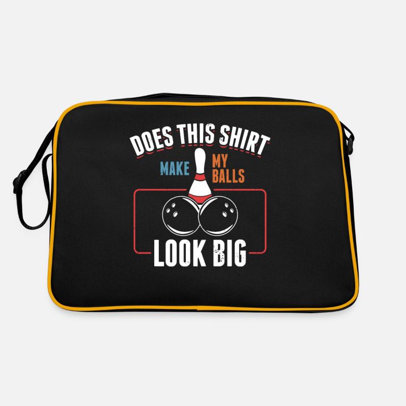 Does This Shirt Make My Balls Look Big Bowling Sac Retro