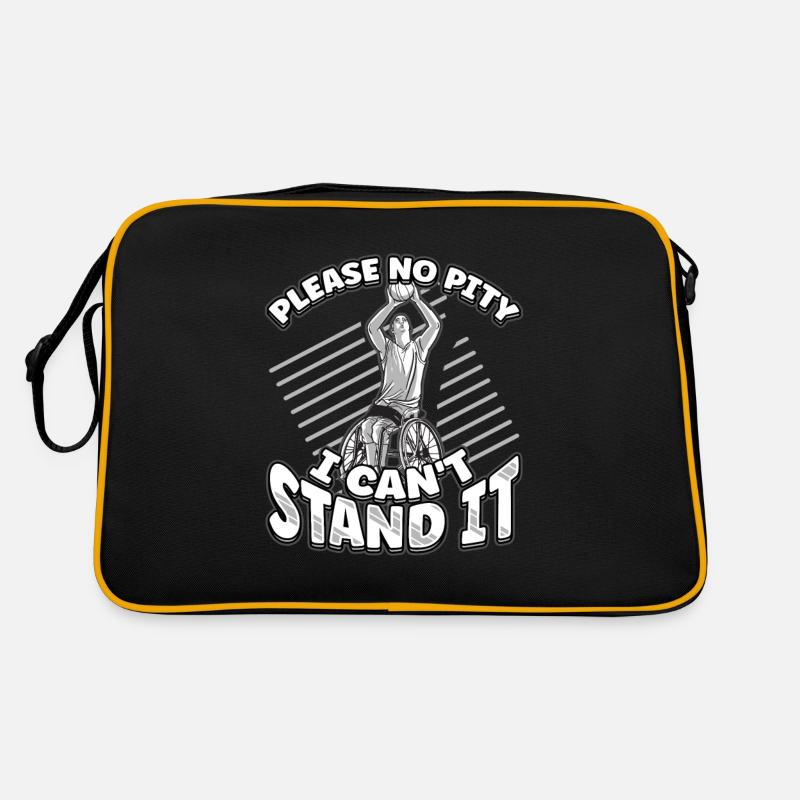 Conception de fauteuil roulant pour handicapés pour une amputation Sac Retro