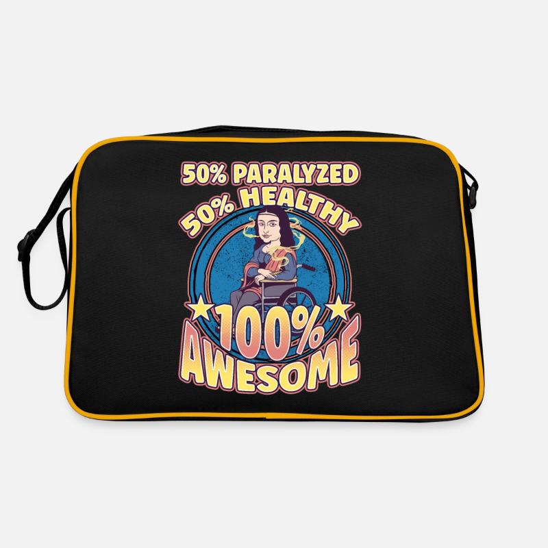 Conception de fauteuil roulant pour handicapés pour une amputation Sac Retro