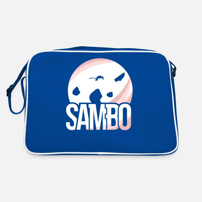 Sambo Trainer Kampfsport Kampfkunst Training Retro Tasche