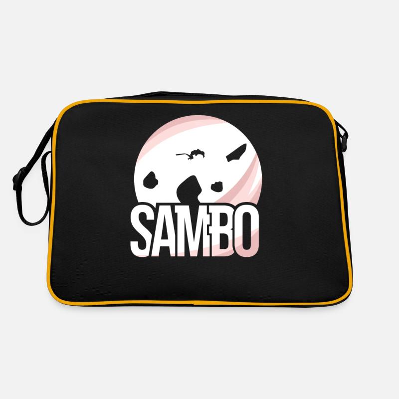 Sambo Trainer Martial Arts Martial Arts Training Retro Bag