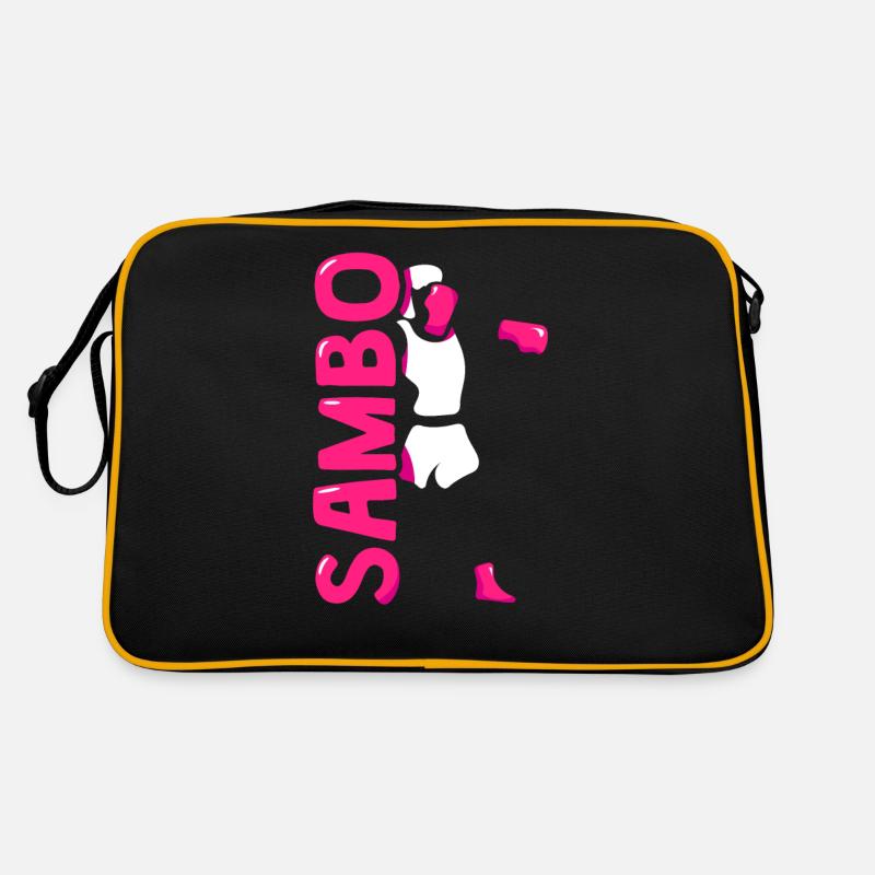 Sambo Training Kampfsport Trainer Kampfkunst Retro Tasche