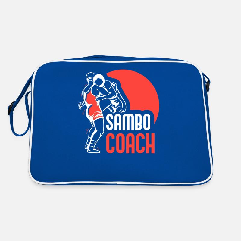 Sambo Trainer Kampfsport Kampfkunst Training Retro Tasche