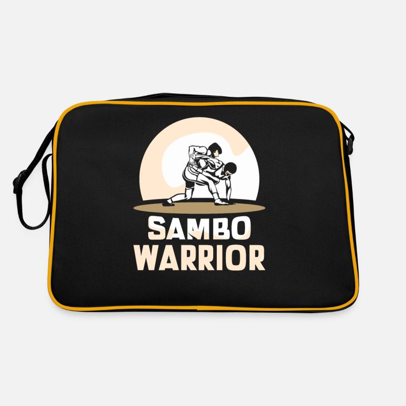 Sambo Warrior Martial Arts Martial Arts Training Retro Bag