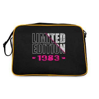 Édition limitée 1983 - Sac Retro - noir/or - Dos