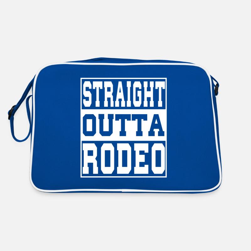 Rodeo saying funny Retro Bag