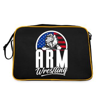 Arm press Arm press - Retro Bag - black/gold - Back