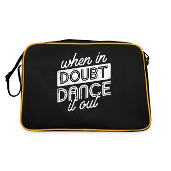 En cas de doute Dance it out - danse swing - Sac Retro - noir/or - Dos