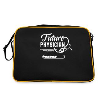 Futur Médecin Profession Médecin Médecine Médicale - Sac Retro - noir/or - Dos