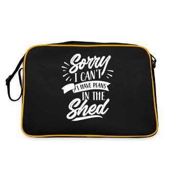 I can't unfortunately I have plans in the shed - Retro Bag - black/gold - Back