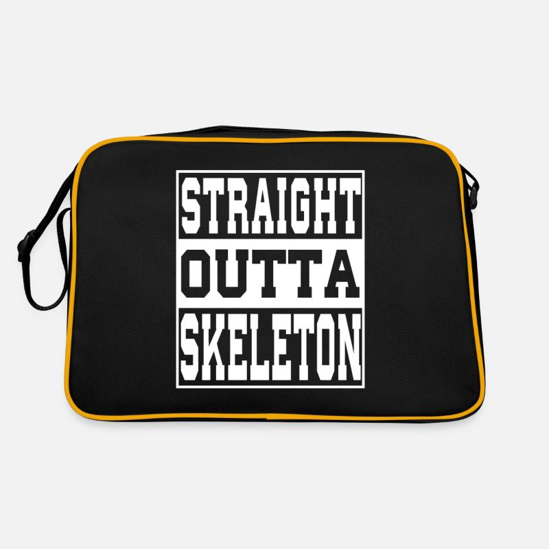 Squelette disant drôle Sac Retro