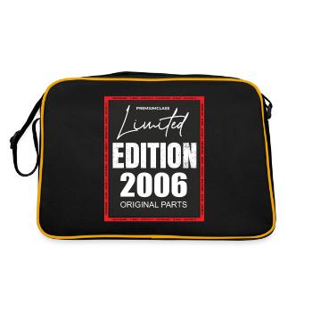 Édition limitée 2006 - Sac Retro - noir/or - Dos