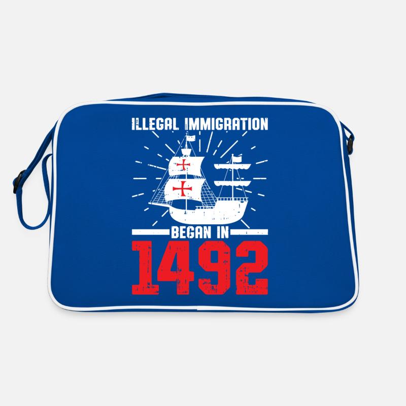 Christopher Columbus Retro Tasche