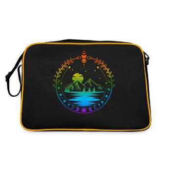 Acotar LGBT Pride - Retro Bag - black/gold - Back
