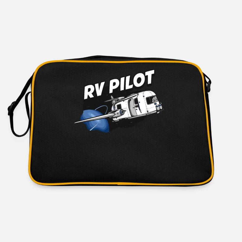 RV Pilot Wohnmobil Geschenk Retro Tasche