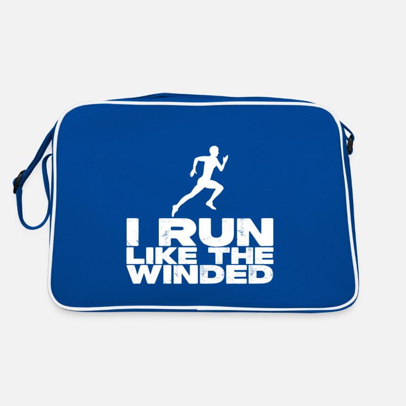 I Run Like The Winded 2 Retro Tasche