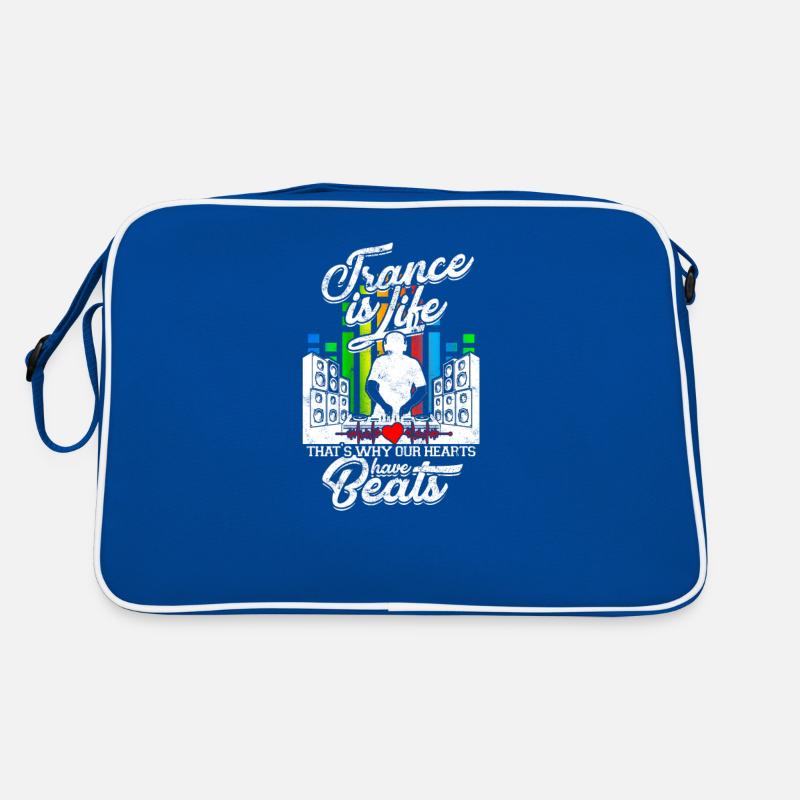 La transe, c’est la vie C’est pourquoi nos cœurs ont des battements - Sac Retro