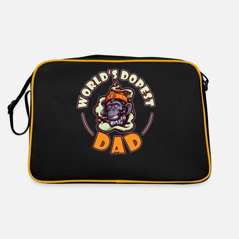 Le papa le plus dopé du monde Sac Retro