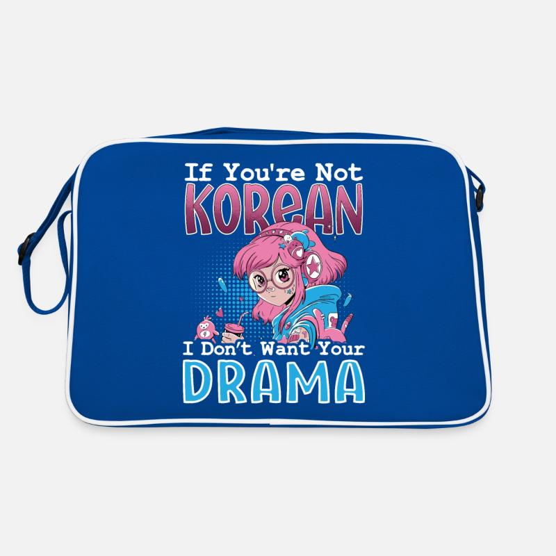 Design pop coréen pour un fan de mode K-Pop Sac Retro