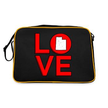 Dear Utah Gift - Retro Bag - black/gold - Back