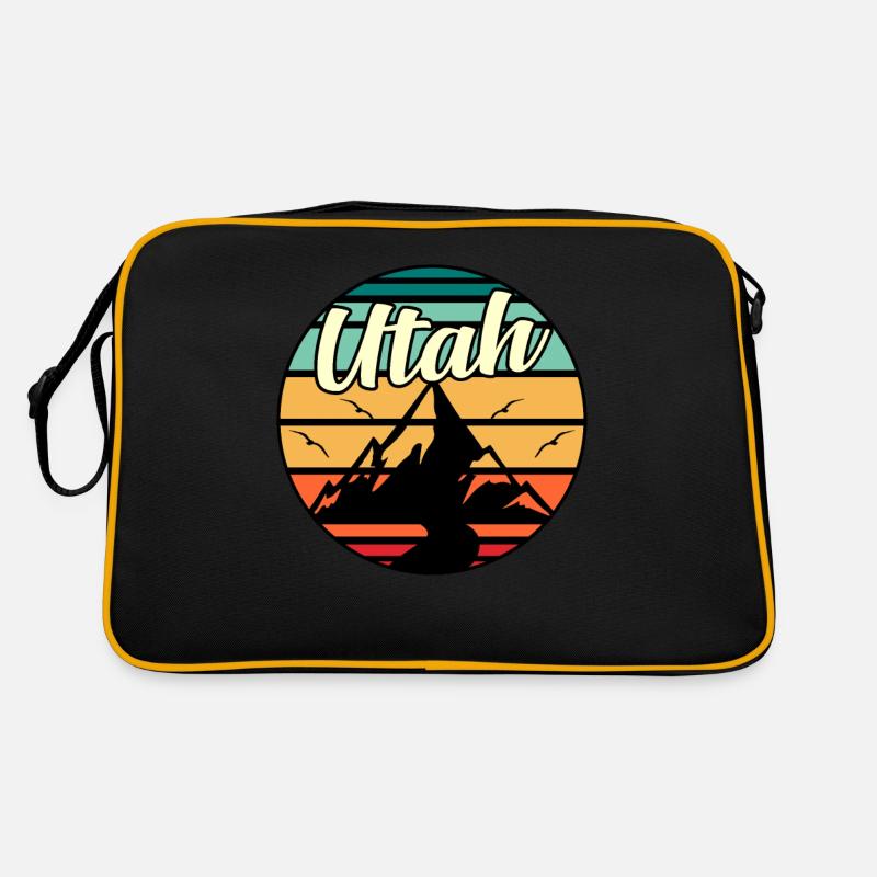 Utah abenteuer geschenk Retro Tasche