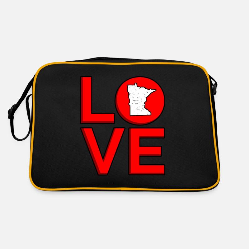 Dear minnesota gift Retro Bag