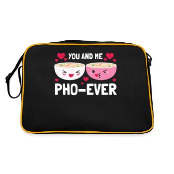 You And Me Pho Ever Vietnamese Pho Soup - Retro Bag - black/gold - Back